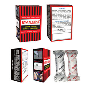 Compuesto de masilla epoxi impermeable de alto rendimiento para mantenimiento industrial Reparación de motores automotrices Sellado a precio de fábrica - Product Image 3