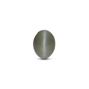 Natural AAA Grade Catseye Gemstone 3.6 Carat Cushion Brilliant Cut Green Loose Stone for Fine Jewelry - Product Image 1