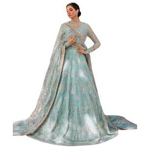 Robes de cérémonie pour femmes, design élégant, vêtements traditionnels classiques, tenue de mariage brodée pour femmes - Product Image 1