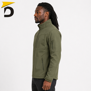 Chaqueta con Capucha para Hombre DARSA IMPEX, Material Transpirable, Resistente a la Intemperie, Ecológica, para Invierno y Actividades al Aire Libre - Product Image 2