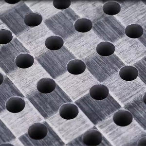 Raqueta de Pádel Profesional Personalizada de Alta Calidad, Raqueta de Pádel de Carbono 18K con Forma de Lágrima y Patrón a Cuadros - Product Image 5