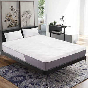 Colchón <span class=keywords><strong>de</strong></span> <span class=keywords><strong>Espuma</strong></span> Viscoelástica <span class=keywords><strong>de</strong></span> 4 Pulgadas con Gel Refrigerante <span class=keywords><strong>para</strong></span> Alivio del Dolor <span class=keywords><strong>de</strong></span> Espalda y Presión, <span class=keywords><strong>Colchoneta</strong></span> <span class=keywords><strong>de</strong></span> Gel <span class=keywords><strong>para</strong></span> el Hogar en Caja - Product Image 1
