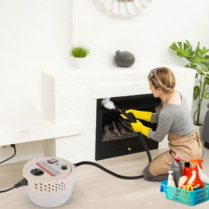 Pulitore a Vapore Portatile da 2500W con 3 Bar di Pressione, 6 Livelli di Vapore Regolabili, Serbatoio Grande da 1400ML, Funzioni di Protezione Multiuso - Product Image 1