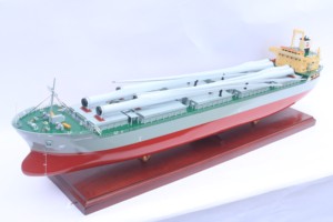 LUCKY FINDER Gia Nhien Co.,Ltd Maqueta de Barco de Carga Comercial de Madera Hecha a Mano para Colección o Regalo Global - Product Image 2