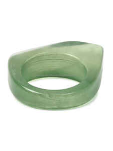 Anillo de resina de moda colorido hermoso pulido hecho a mano de la mejor calidad personalizado al por mayor para mujer hecho a mano en la India - Product Image 4