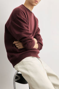 Sudadera de Forro Polar Oversize para Hombre, 100% Algodón de Alto Gramaje, Estilo Urbano, con Bordado Personalizado, Venta al por Mayor OEM, Invierno - Product Image 4