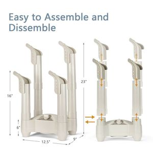 Asciugascarpe e -asciugastivali elettrico con timer e funzione di riscaldamento - Product Image 5