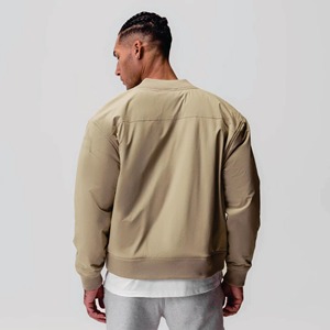 Chaqueta Universitaria Personalizada para Hombre, Chaqueta de Béisbol Premium Estilo Letterman, Mezcla de Lana y Cuero, Servicio de Muestras OEM ODM - Product Image 3