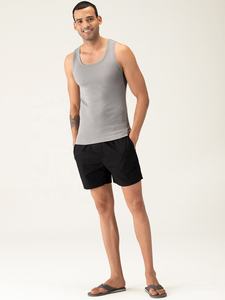 Débardeur de sport en coton pour garçons, musculation, Fitness, course, Logo personnalisé, sans manches - Product Image 5