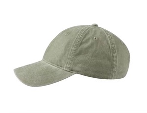 Casquette de baseball en coton vert olive à 6 panneaux, réglable, unisexe, décontractée, respirante, printemps-été, pour adulte, usage quotidien en extérieur, lavable - Product Image 2
