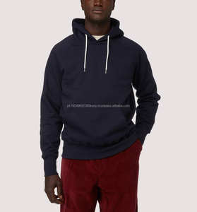 Sudadera con Capucha Lisa para Hombre, Sudadera Clásica de Forro Polar con Capucha, Ropa Casual de Manga Larga con Cordón, Logotipo Personalizado Disponible - Product Image 1