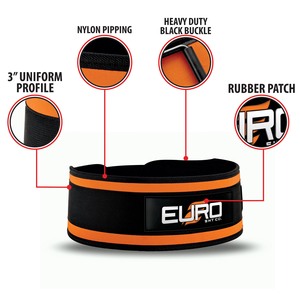 Ceinture de soutien pour poignet EURO SKT Co. en EVA, fermeture à boucle, antidérapante, respirante, légère, pour la musculation et l'entraînement en force - Product Image 6