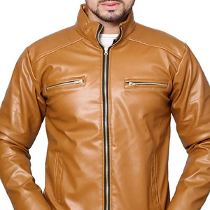 Hot Sale <b>Men's</b> Comfortable Canvas Leather <b>Jacket</b> High Quality Custom Street Wear Hot Sale <b>Men's</b> Comfortable <b>jacket</b> for <b>men</b> - Product Image 6