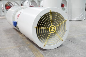 Ventilateur centrifuge personnalisé OBM Support Jetfan Jet PL-C pour l'extraction de fumée de sous-sol, certification CE, acier CT3 - Product Image 3