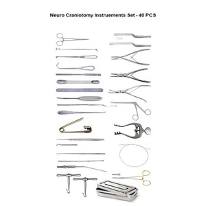 Comprehensive <b>Neurosurgery</b> Craniotomy Surgical <b>Instrument</b> Set for Brain Operations by amrid surgical - Product Image 5