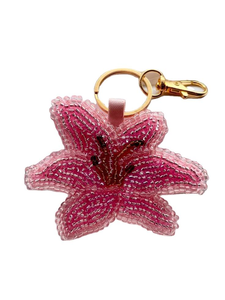 Beaded Embroidery Keychain <b>Charm</b> Handmade Eco-Friendly Stylish Seed Beads Beaded Embroidery <b>Bag</b> <b>Charm</b> For Handbags - Product Image 3