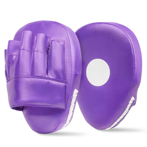 Boxing Target Pad PU <b>Material</b> Breathable Durable Training Equipment for Kickboxing Practice White <b>Red</b> Green Color - Product Image 1
