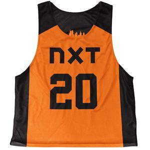 Logo personnalisé réversible Sublimation impression Lacrosse Pinnies Jersey avec un design personnalisé pour la ligue de crosse et les équipes - Product Image 4