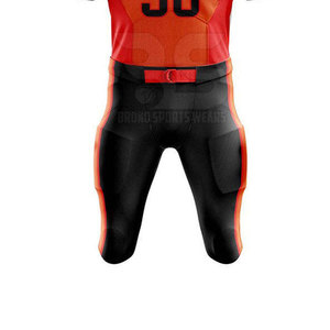 Dynamic Team American Football Uniform Breathable Fabric Strong Seams And Color Fast Design For Regular <b>Games</b> And Tournament Use - Product Image 5