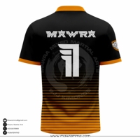 Maillot de football professionnel Mawra, personnalisable avec numéro et nom, sublimation intégrale, manches courtes, unisexe, tenue de sport performante