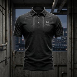 เสื้อโปโลแขนยาวผู้ชาย ผ้าฝ้าย 100% เป็นมิตรกับสิ่งแวดล้อม ลายเรียบ ระบายอากาศได้ดี กันยับ รับสกรีนโลโก้ แบบแขนสั้น - Product Image 6