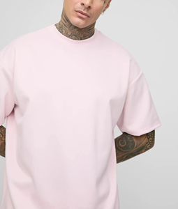 Men's Summer Casual Streetwear Clothing Set Custom Logo Oversized <b>Tshirt</b> Knitted Soft <b>Plain</b> Shorts 2 Piece Set Eco-Friendly - Product Image 6