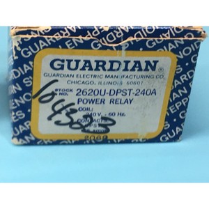 GUARDIAN 2620U-DPST-240A Relé de Potencia de 240V - Equipo y Piezas de Semiconductores de Confianza de Global Legacy - Product Image 5
