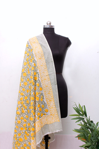 Women Cotton Block Print Pareo Beach <b>Wrap</b> Lightweight Summer <b>Sarong</b> Boho Cover Up Scarf for women. - Product Image 2