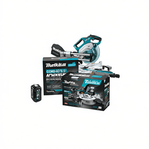 Sierra ingletadora compuesta deslizante de doble bisel inalámbrica de 40 V y 8.5 pulgadas sin escobillas - Product Image 2