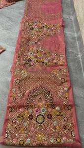 Lehenga Choli Tradicional de Seda de Diseñador al por Mayor, 3.8 Metros, Estilo Flare, Nuevo, Listo para Usar, Ropa de Fiesta India y Pakistaní para Mujer, Invierno - Product Image 4