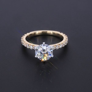 Unique Design Luxury Moissanite <b>Ring</b> Diamond Look Engagement <b>Ring</b> For Women Party Wear Jewelry Available For Sale - Product Image 2