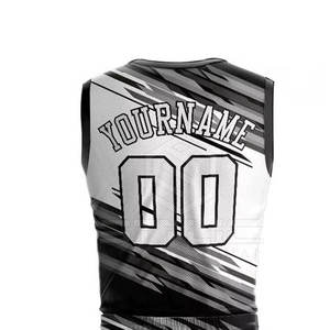 Uniformes de Baloncesto Personalizados, Transpirables, sin Mangas, Precio Competitivo, Buena Calidad, Secado Rápido, 100% Poliéster, en Oferta - Product Image 6