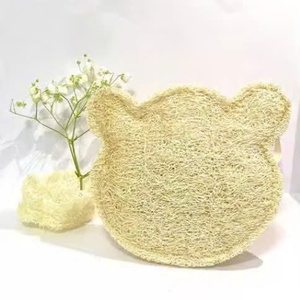 Jouet pour animaux de compagnie en loofah pas cher en gros - Fibre organique à mâcher pour petits animaux - Éponge dentaire pour animaux de compagnie en forme de poisson et d'os - Product Image 2