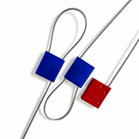 Sceau de sécurité en câble d'acier anti-effraction YSD pour compteurs électriques, compteurs à gaz et systèmes de facturation des services publics