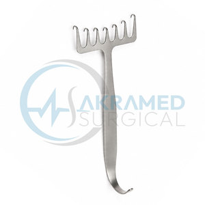 Lifter de sourcils coronaux à 7 branches en acier inoxydable – Kit d'instruments manuels pour chirurgie esthétique faciale CE - Product Image 4
