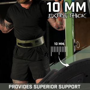 Best Heavy Duty Weightlifting Lever Belt for Lower <b>Back</b> <b>Support</b> for Squats and Deadlifts - Product Image 4