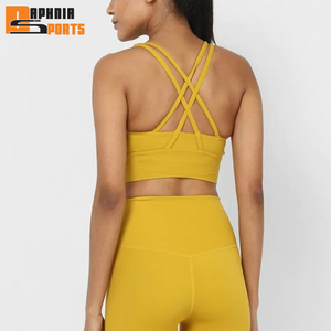 Ensemble de yoga pour femmes, leggings élégants et soutien-gorge de sport pour le fitness et la course à pied, leggings et soutien-gorge doux et confortables - Product Image 5