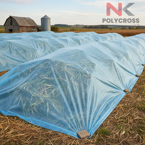 Lona Económica de Bajo Gramaje, Resistente a la Intemperie y a Desgarros, para Materiales de Construcción y Refugios Temporales en India - Product Image 1