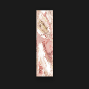 Carrelage en porcelaine Rosso Gold 600x1200mm, aspect marbre luxueux, dalle pour sol et mur, décoration intérieure moderne - Product Image 3
