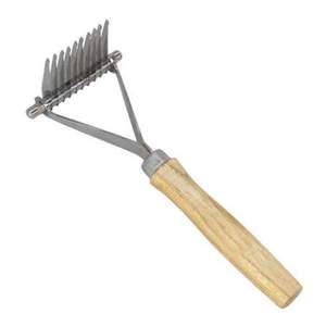 Dog Cat Hair Comb Detangling Tool Solid Wood Manual Grooming <b>Brush</b> Undercoat Rake Border Collie Shedding Loose Fur Removal - Product Image 1