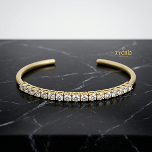 Women's <b>Silver</b> Minimalist Lab Grown Diamond Chain Link <b>Bracelet</b> Crafted <b>Silver</b> Plated Sleek Modern Design Wedding Gift Party - Product Image 6