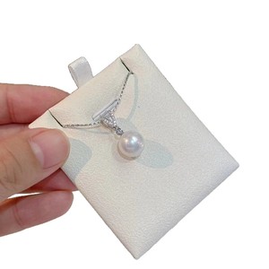 Collar de Perlas Edison de Agua Dulce con Cadena Versátil para Clavícula, Diseño Simple y Moderno, Perla Redonda de Luz Intensa - Product Image 5
