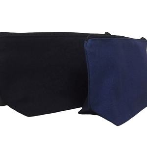 Pochette à cosmétiques avec logo personnalisé 100% coton à fermeture éclair motif de dessin animé en toile multi-usages pour la promotion de cadeaux ou d'emballage - Product Image 5