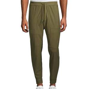 Cortavientos de Lona de Alta Calidad para Hombre, Pantalones Deportivos Casuales de Hip Hop con Múltiples Bolsillos, Color Sólido, Secado Rápido y Transpirable - Product Image 5