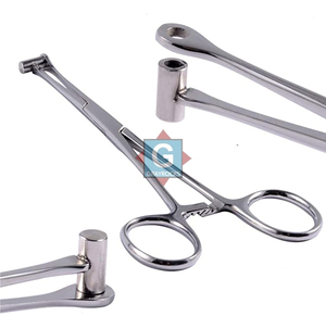 Pinzas para Perforación de Oreja Tipo Tragus de Alta Calidad Gray Rocks de 6'' con Diseño de Cubeta, Herramienta Multifunción Precisa para el Cuidado de la Piel, de Acero Inoxidable - Product Image 3