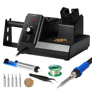 Stazione Saldante Digitale da 80W con Display, Kit con 5 Pinzette, 30g Filo di Saldatura e Dissaldatore - Product Image 5