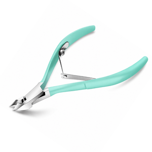 Professional Stainless Steel <b>Nail</b> <b>Clipper</b> 12.5mm Jaw Opening Flat Blade Sharp Tip <b>For</b> Finger Manicure Adult Use - Product Image 3