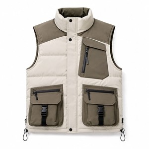<b>Men's</b> Warm Outdoor Vest Insulated Quilted Puffer Sleeveless <b>Jacket</b> for Camping Hiking and Casual Wear - Product Image 5