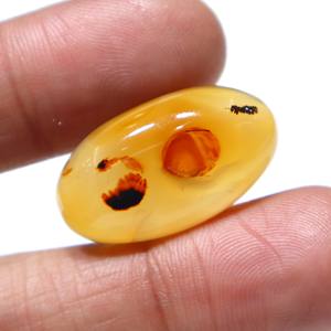 หินโมราอะเกตเจียระไนแบบหลังเบี้ยอะเกตตามธรรมชาติกำไลข้อมือหินอาเกตแบบเรียบขายส่งสำหรับหินอัญมณี - Product Image 1