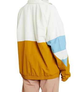 Nuevo Vintage verano transpirable bordado a prueba de viento pulóver cortavientos chaqueta mujer de talla grande Anorak capucha cremallera sólido - Product Image 2